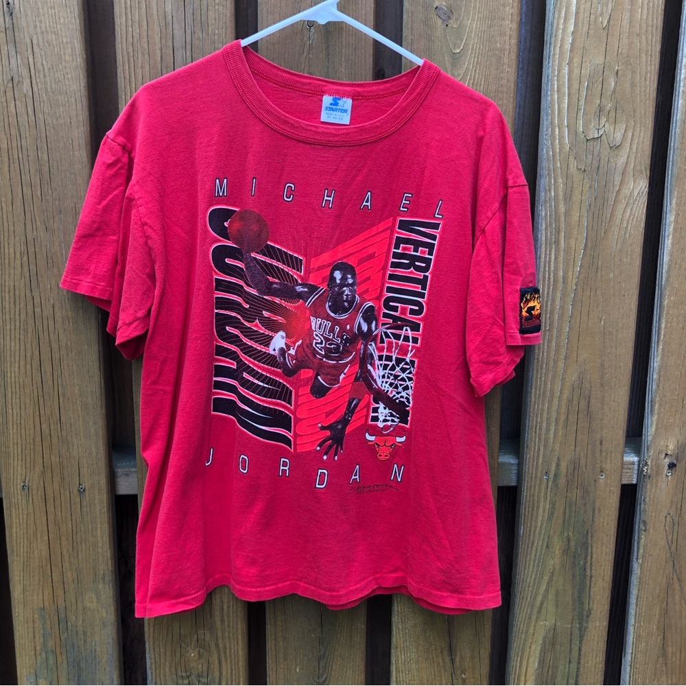 Michael Jordan Chicago Bulls Vintage Starter T-shirt